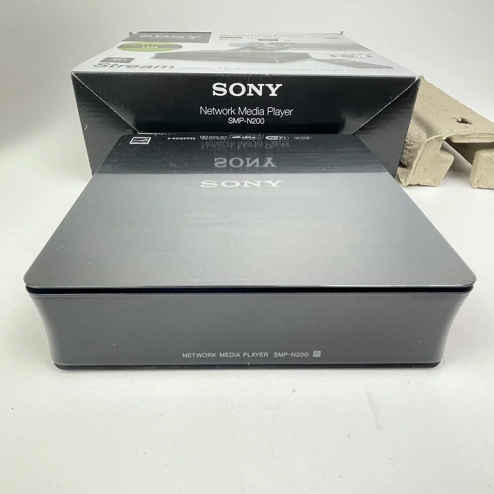 Sony SMP N200 Network Media Player Connection Cord Box No Remote
